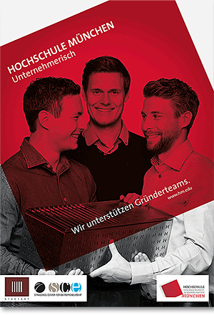 Anzeige Hochschüle München unternehmerisch
